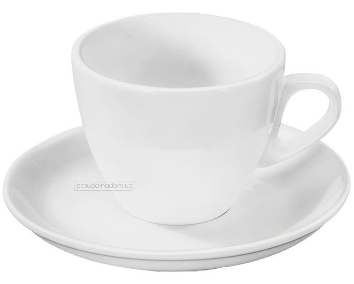 Чашка кавова з блюдцем Wilmax 993174 110 мл