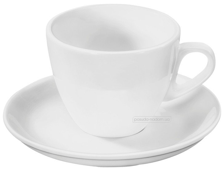 Чашка кавова з блюдцем Wilmax WL-993175 190 мл