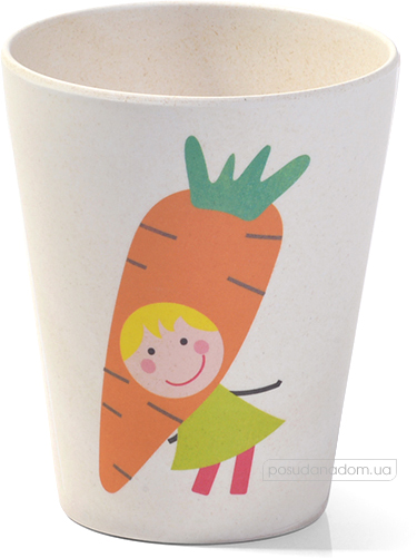 Детский стакан Fissman 8367 Морковка