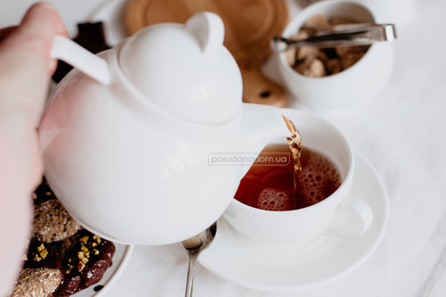 Чашка чайна з блюдцем Wilmax 993176 300 мл