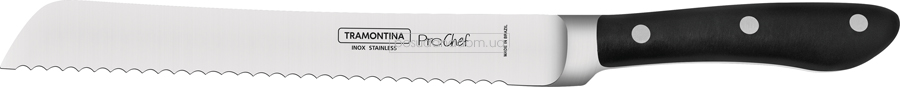 Нож для хлеба Tramontina 24159/008 PROCHEF 20.3 см, каталог