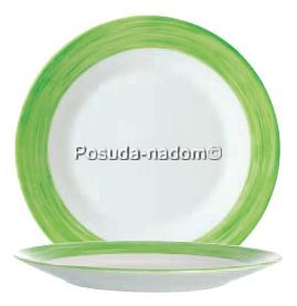Тарелка пирожковая круглая Arcoroc 49115 Brush Green