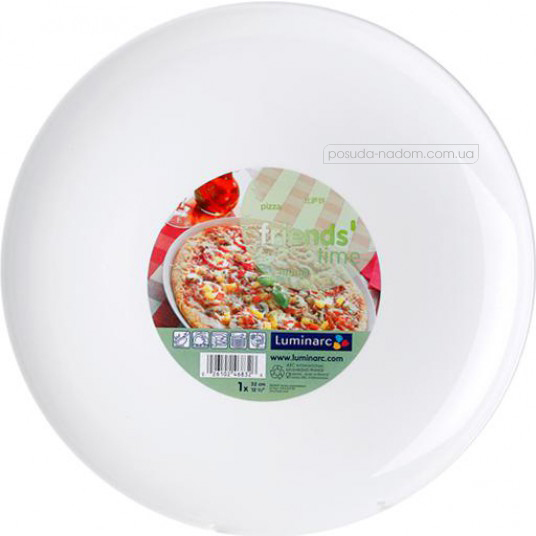 Тарелка для пиццы Luminarc C8016 FRIENDS TIME 32 см, недорого