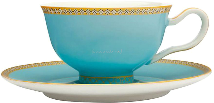 Чашка зі блюдцем Maxwell & Williams HV0137 Teas & C's Kasbah Turquoise 200 мл