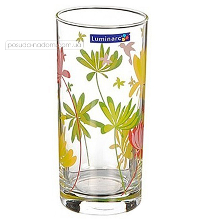Набір високих склянок Luminarc G4604 AMSTERDAM Crazy Flowers 270 мл