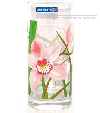 Набор высоких стаканов Luminarc G4606 AMSTERDAM RED ORCHIS 270 мл