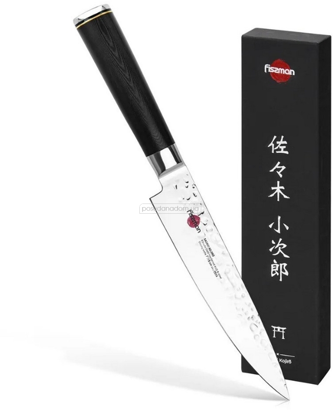 Гастрономический нож Fissman 2559 Kojiro 18 см, цвет