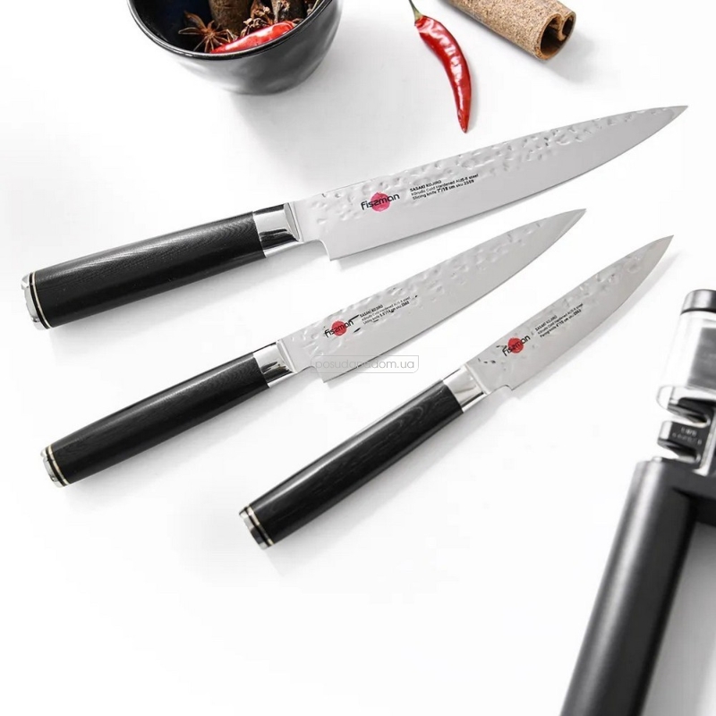 Гастрономический нож Fissman 2559 Kojiro 18 см, недорого