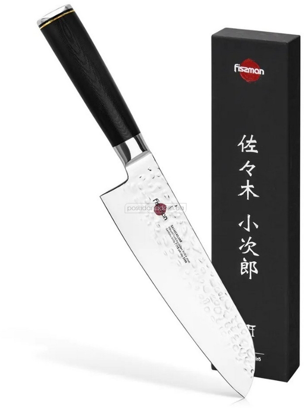 Нож сантоку Fissman 2558 Kojiro 18 см в ассортименте