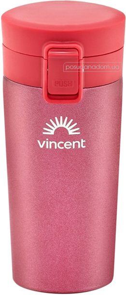 Термокружка Vincent VC-1528FR Foxberry red 0.35 л