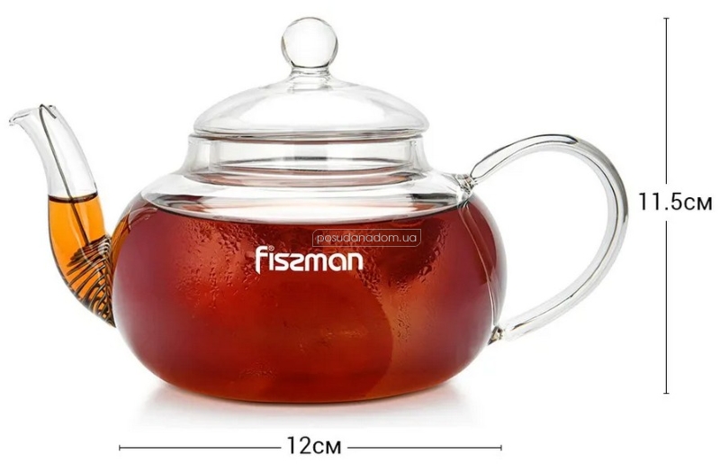 Чайник заварювальний Fissman 9447 0.6 л в ассортименте