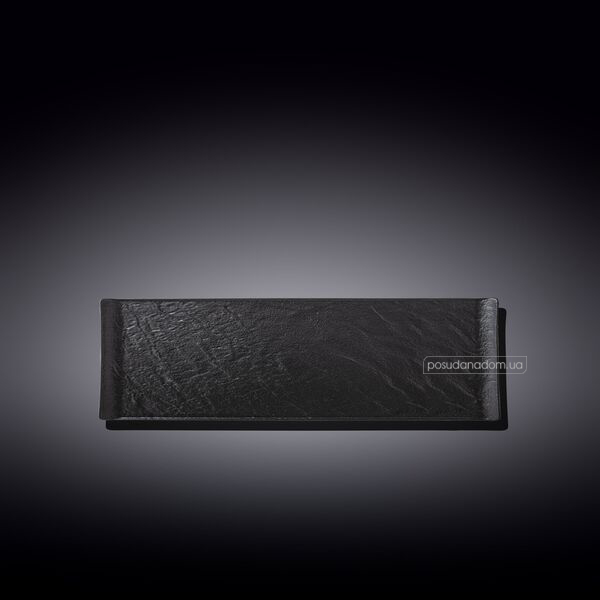 Блюдо Wilmax WL-661102/A Slatestone Black 30x9.5 см, каталог