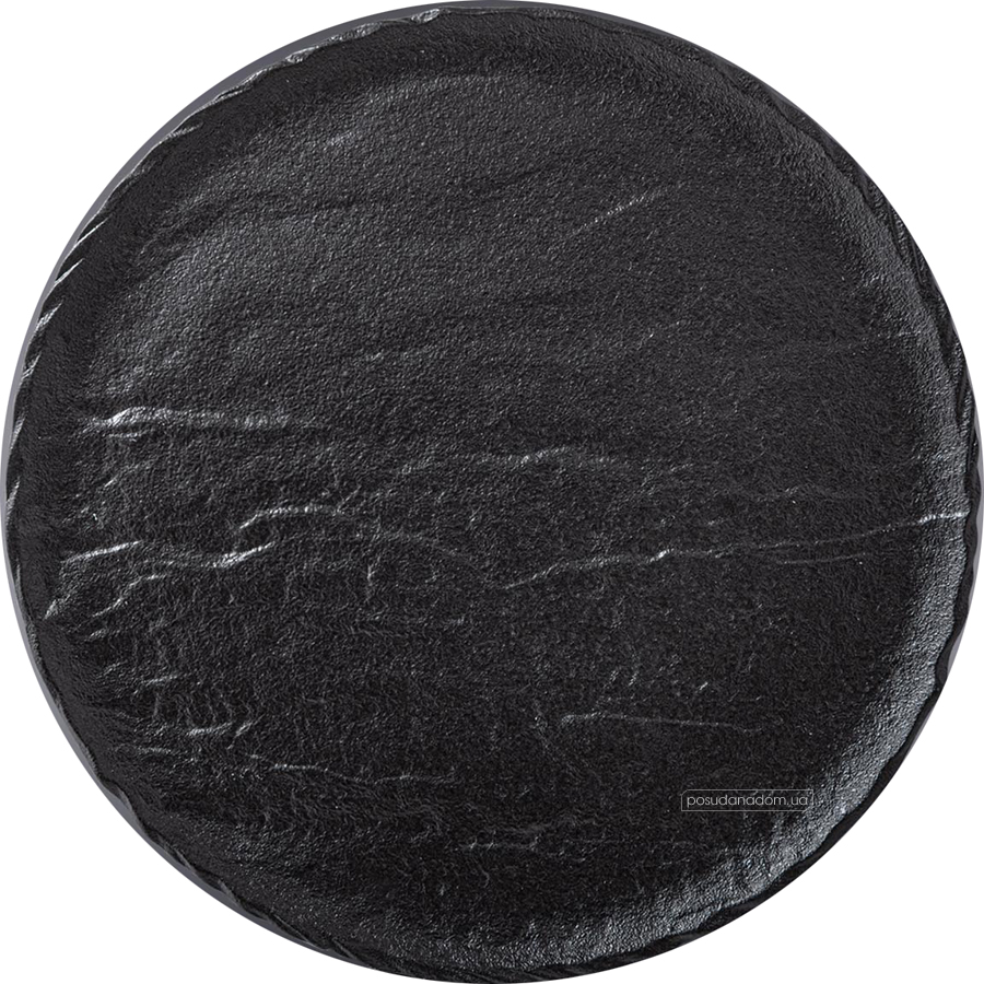 Тарелка обеденная Wilmax WL-661125/A Slatestone Black 23 см