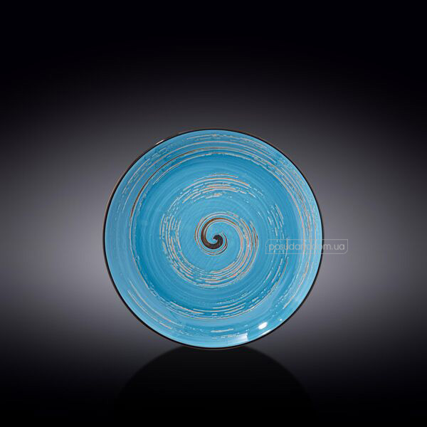 Тарелка обеденная Wilmax WL-669613/A Spiral Blue 23 см, каталог