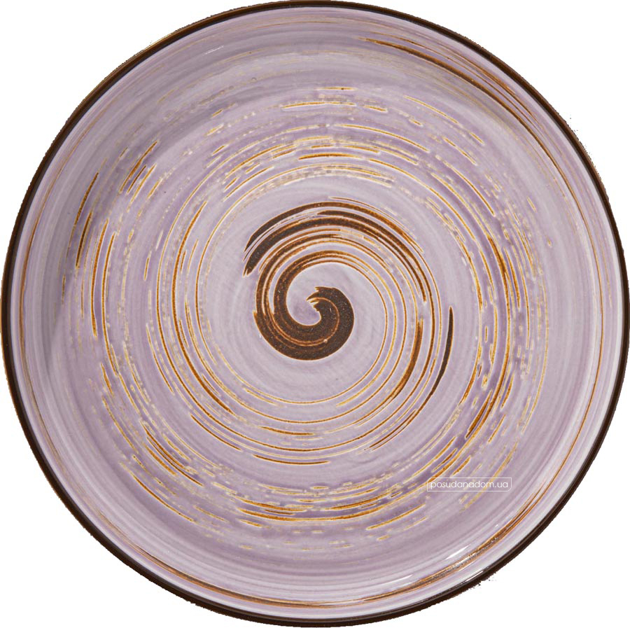 Тарелка обеденная Wilmax WL-669719/A Spiral Lavander 23 см