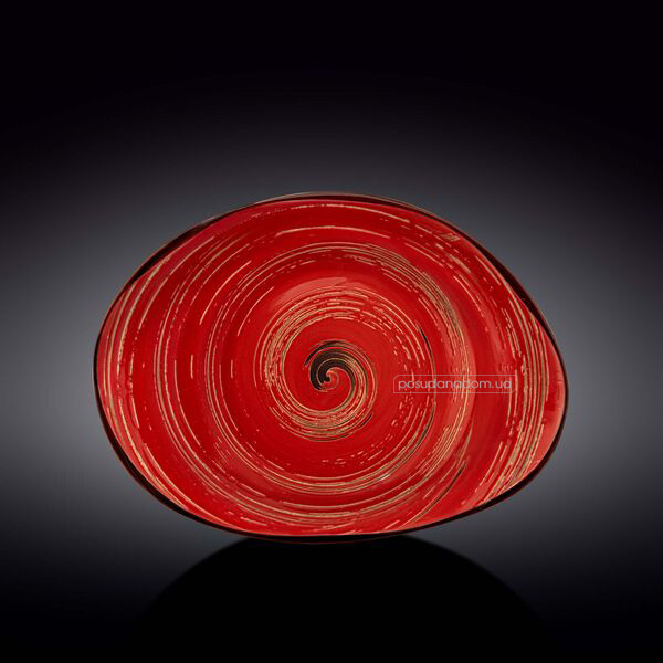 Блюдо Wilmax WL-669242/A Spiral Red 24.5x33 см, недорого
