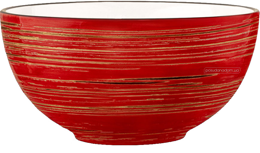 Салатник Wilmax WL-669229/A Spiral Red 10.5 см
