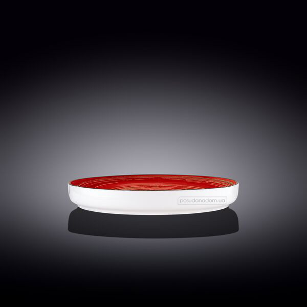 Тарелка обеденная Wilmax WL-669220/A Spiral Red 28 см, недорого