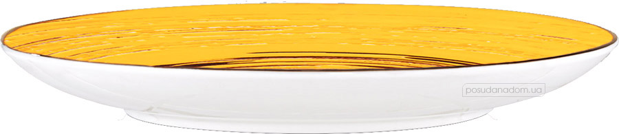 Тарілка десертна Wilmax WL-669412/A Spiral Yellow 20.5 см, каталог