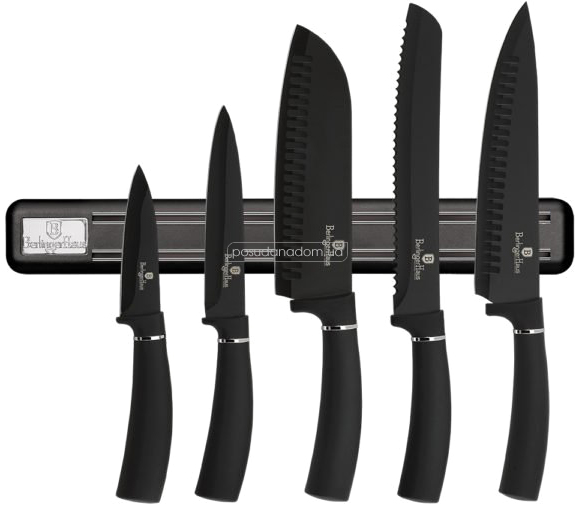Набор ножей Berlinger Haus 2536A-BH BLACK SILVER