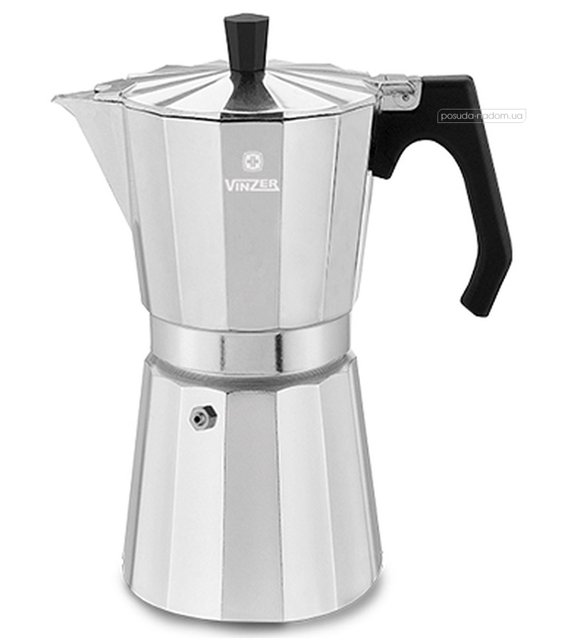 Кофеварка гейзерная Vinzer 89384 Moka Espresso Induction 0.48 л