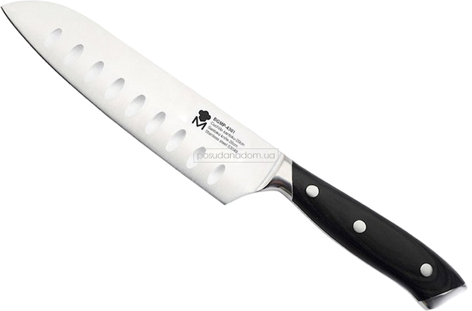 Нож Santoku Bergner 4311-BG-MP 17.5 см