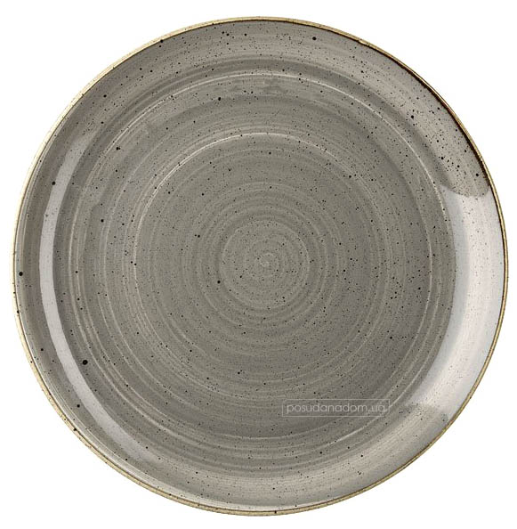 Тарелка обеденная Churchill SPGSEV101 Stonecast Peppercorn Grey 26 см