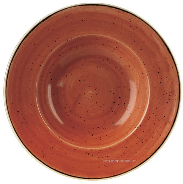 Тарелка для пасты Churchill SSOSVWBL1 Stonecast Spiced Orange 28 см