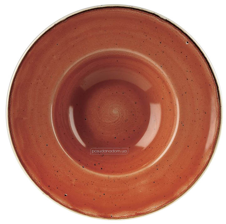 Тарілка для пасти Churchill SSOSVWBM1 Stonecast Spiced Orange 24.5 см