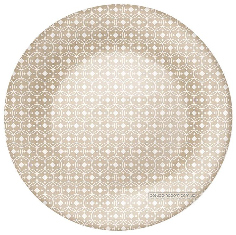 Тарелка подставная Bormioli Rocco 430133FP2121932 Ceramic beige 27 см