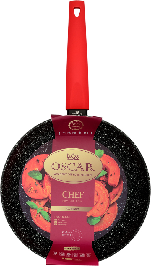 Сковорода Oscar OSR-1101-24 CHEF 24 см