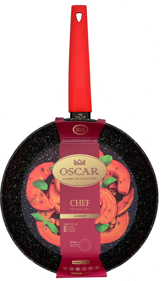 Сковорода Oscar OSR-1101-26 CHEF 26 см