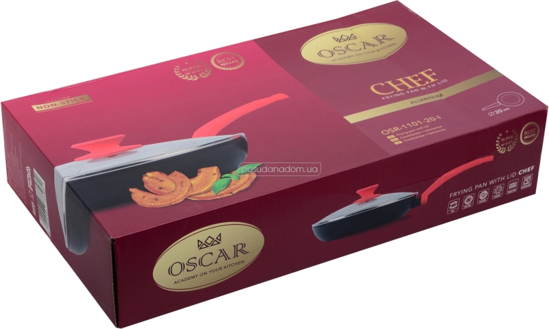 Сковорода Oscar OSR-1101-20-l CHEF 20 см акция