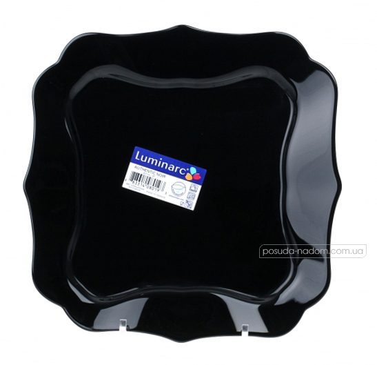 Тарелка обеденная Luminarc E4953 AUTHENTIC black 26 см