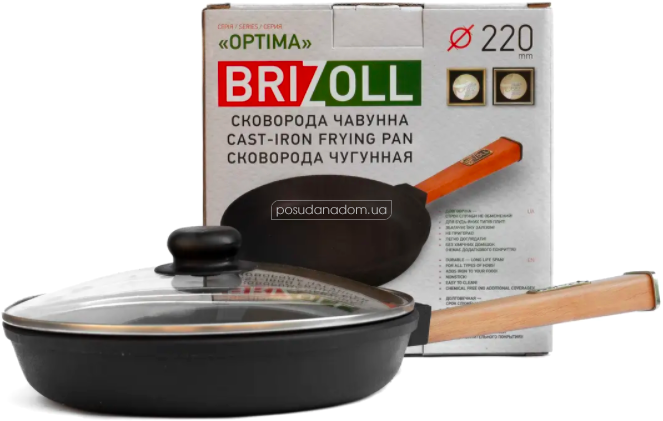 Сковорода Brizoll O2240-P-C 22 см