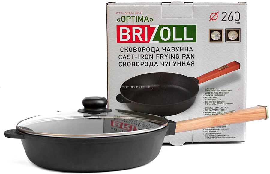 Сковорода brizoll O2660-P-C OPTIMA 26 см