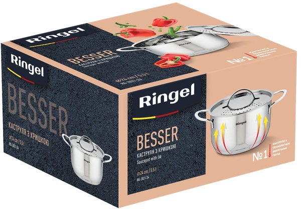 Каструля RINGEL RG-2021-24 Besser 5.5 л