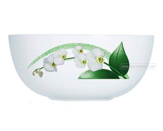 Салатник Luminarc N9707 White Orchid 21 см