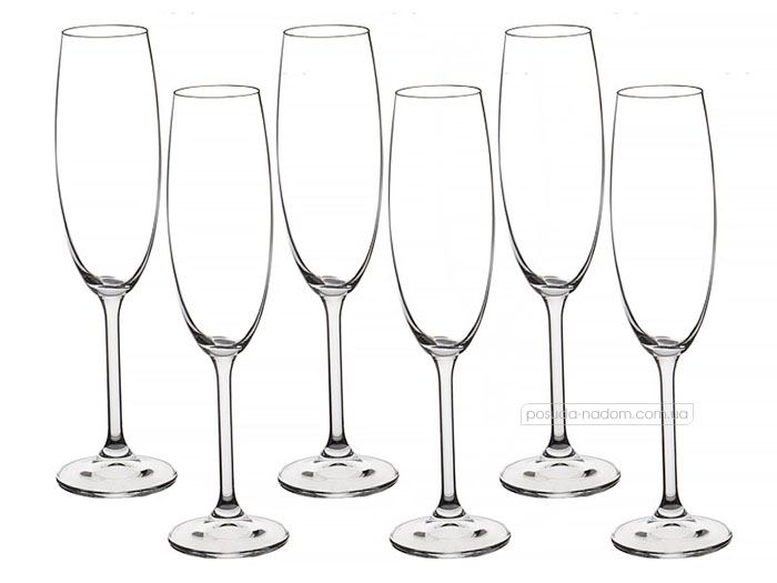 Набор бокалов для шампанского Bohemia 024-151 Colibri 220 мл