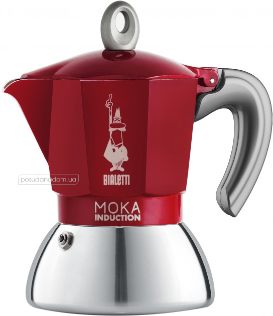 Гейзерная кофеварка bialetti 0006942 new moka induction 0.1 л