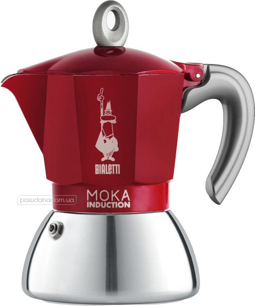 Гейзерная кофеварка bialetti 0006944 new moka induction 0.15 л