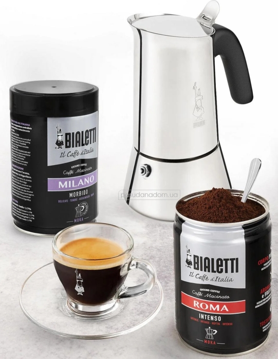 Гейзерная кофеварка bialetti 0007256 new venus induzione 0.5 л в ассортименте