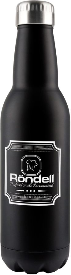 Термос Rondell RDS-425 Bottle Black 0.8 л