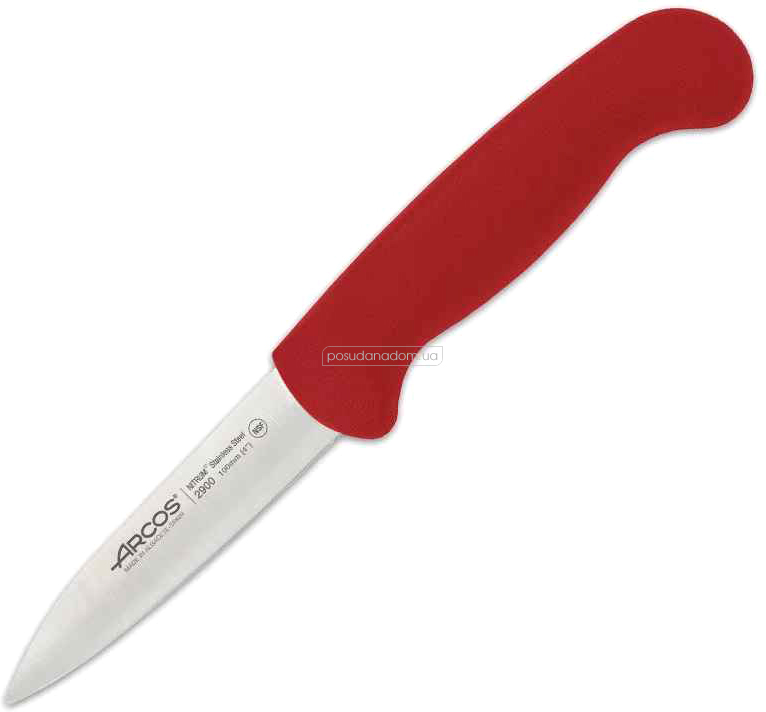 Нож для чистки овощей красный Arcos 290022 2900 8.5 см, каталог
