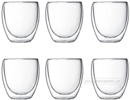 Набор стаканов с двойными стенками Bodum 971101 250 мл