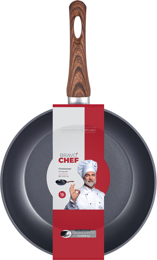 Сковорода Bravo Chef BC-1101-16 16 см, недорого