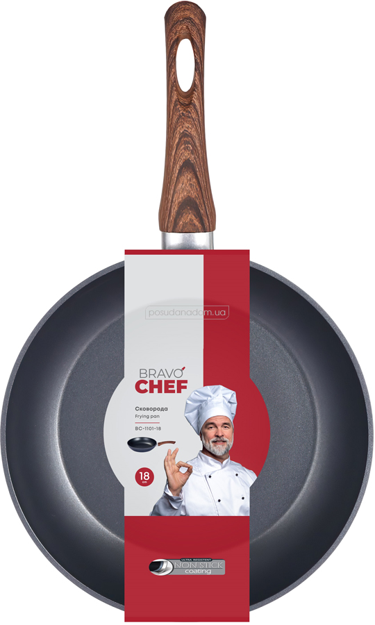 Сковорода Bravo Chef BC-1101-18 18 см, каталог