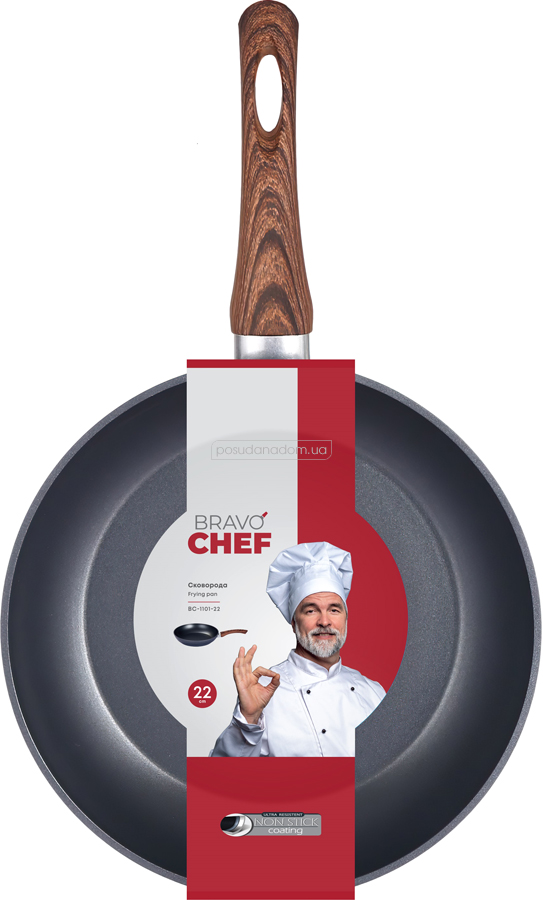 Сковорода Bravo Chef BC-1101-22 22 см, каталог
