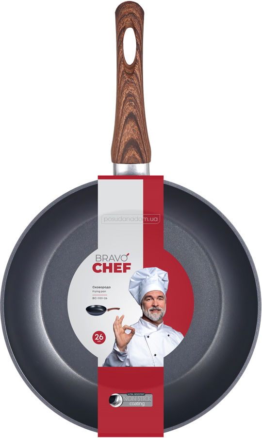 Сковорода Bravo Chef BC-1101-26 26 см, каталог