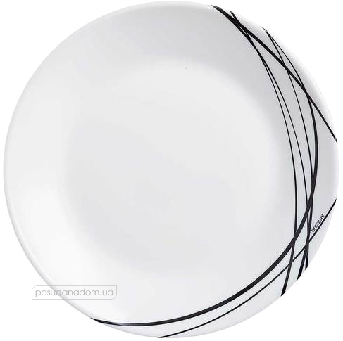 Тарелка обеденная Arcopal P3360 Domitille Noir 25 см